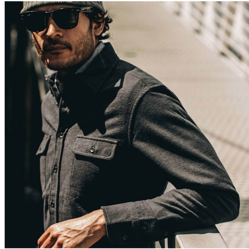 Taylor Stitch - The Yosemite Shirt In Black